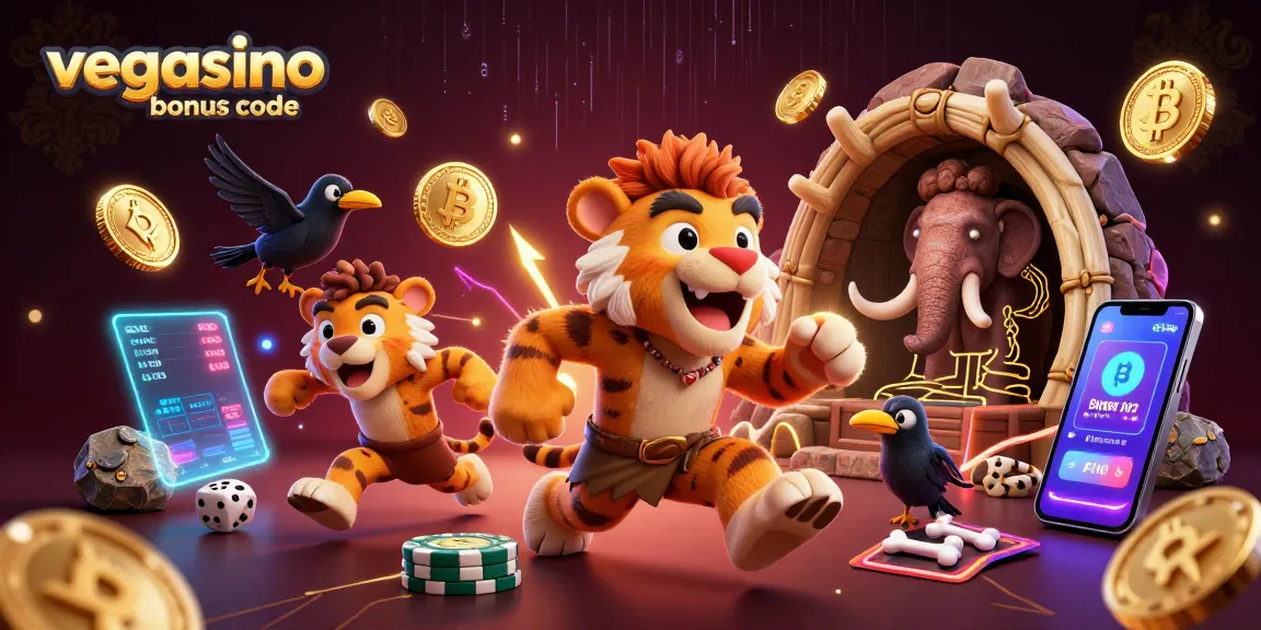 Spin the reels with vegasino bonus code and unleash wild wins at the prehistoric casino!