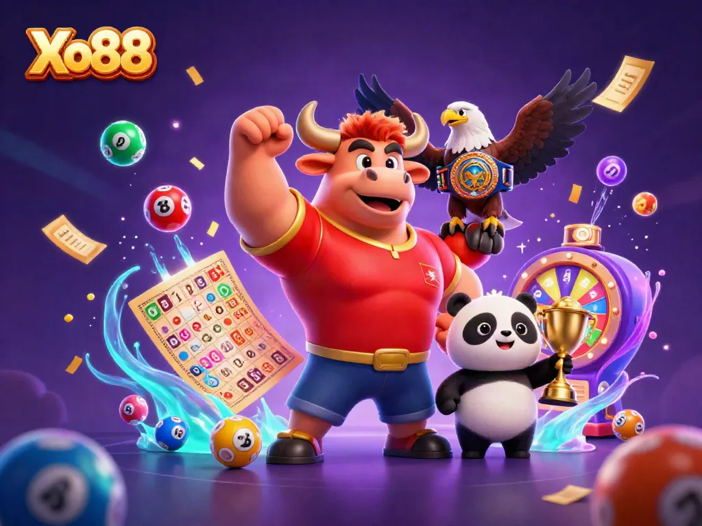 Experience the excitement of Xo88 with dynamic gaming elements and celebration.