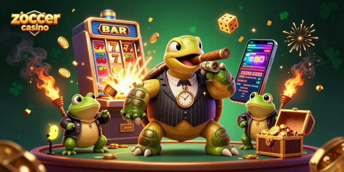 Engage with zoccer casino's vibrant 3D cartoon characters surrounded by thrilling gaming elements.