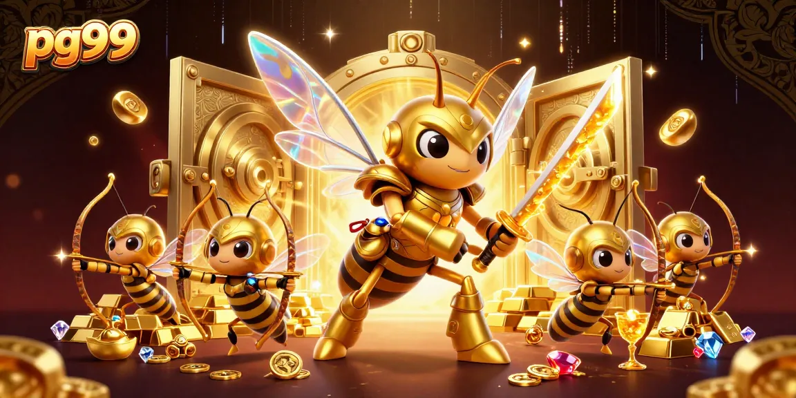 Spin to win with pg99's vibrant 3D illustration showcasing thrilling casino action!