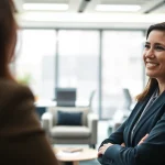 Headhunter Ingenieure im Gespräch zur Rekrutierung von Ingenieuren.